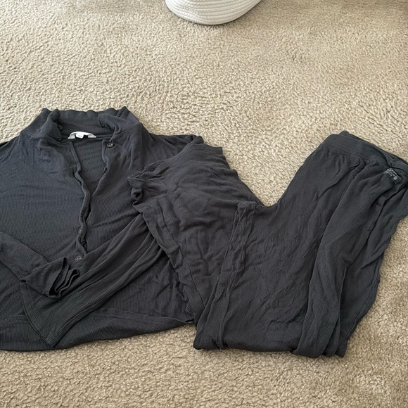 Dark grey pajama set - Picture 1 of 1